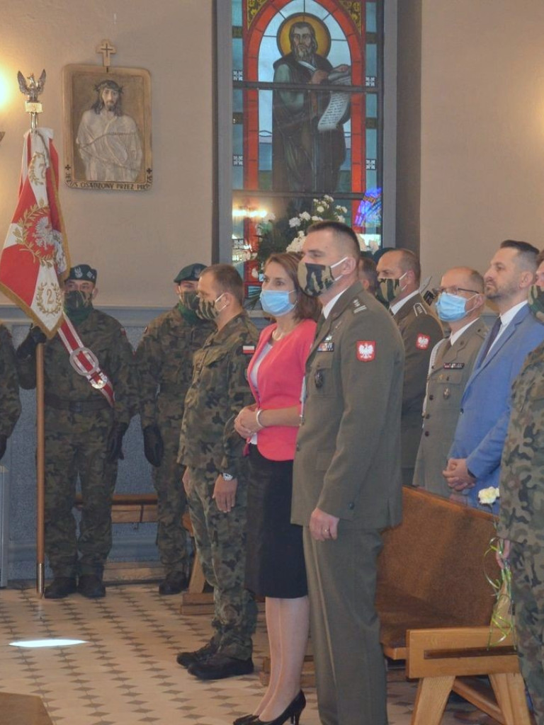 Przysięga w hrubieszowskim pułku
