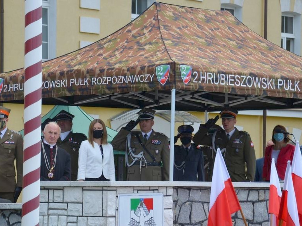 Przysięga w hrubieszowskim pułku