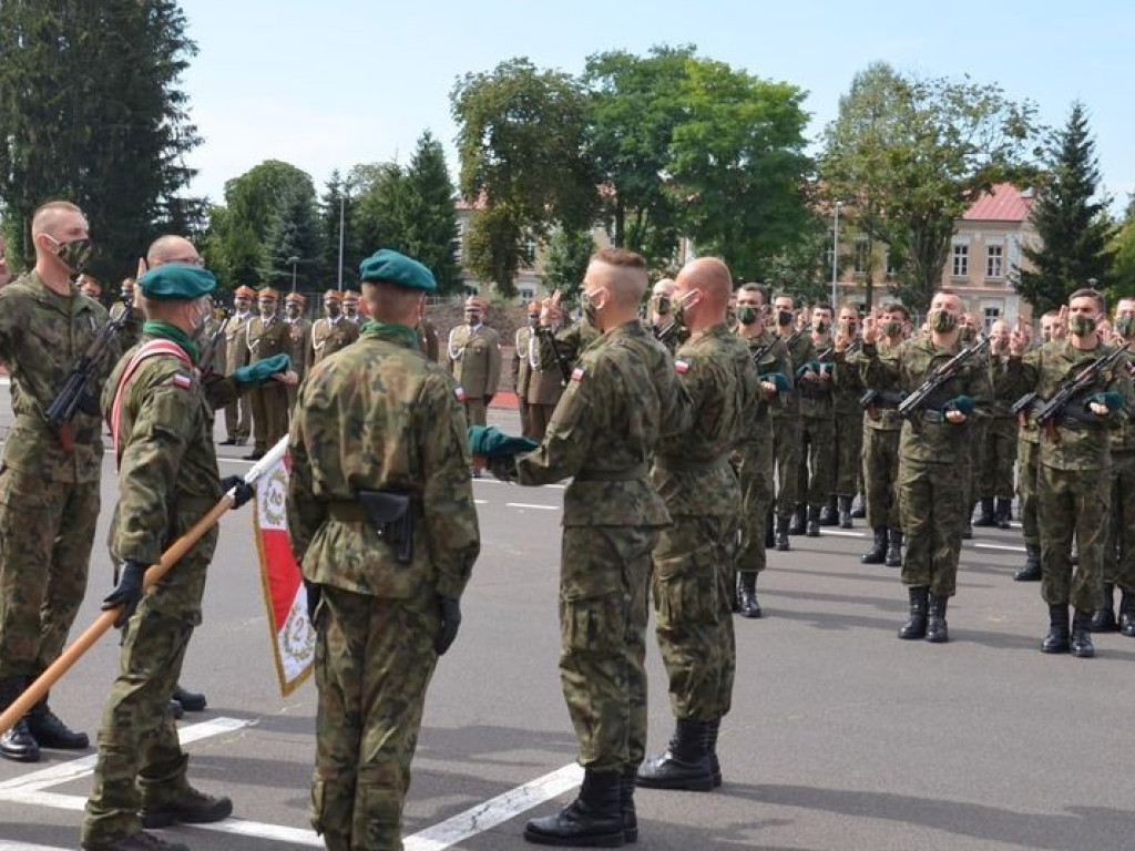 Przysięga w hrubieszowskim pułku