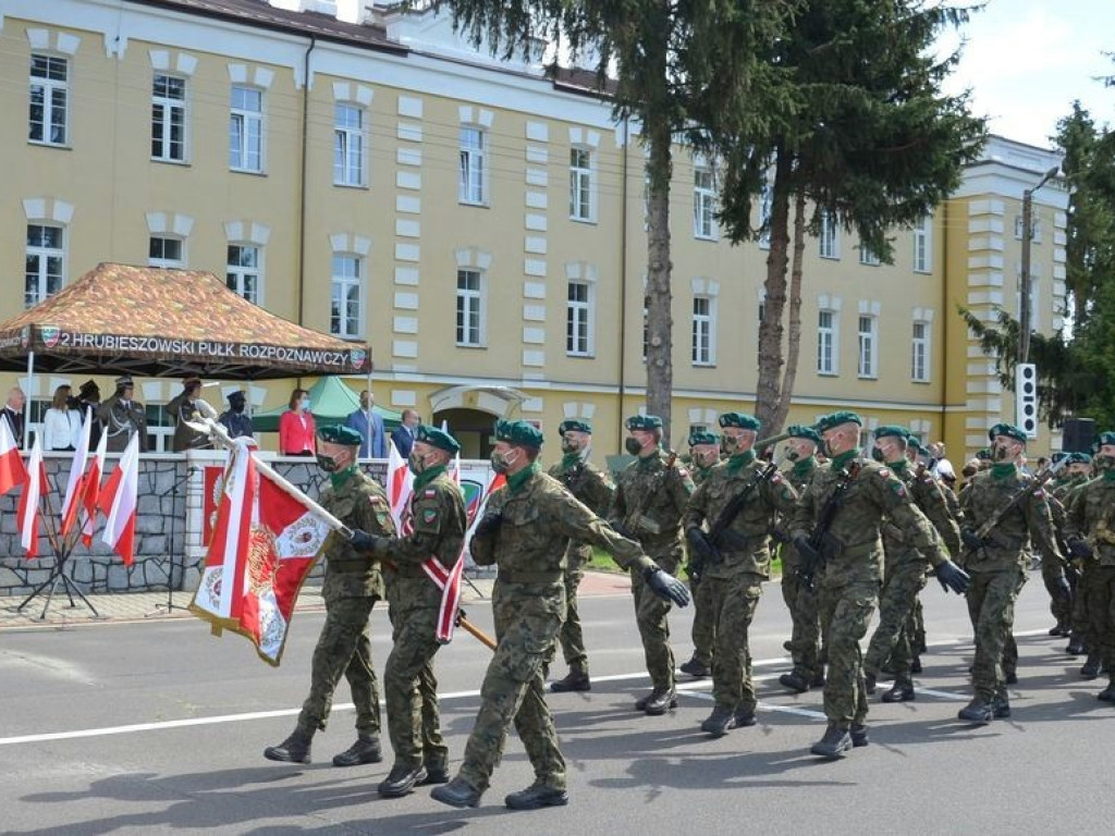 Przysięga w hrubieszowskim pułku