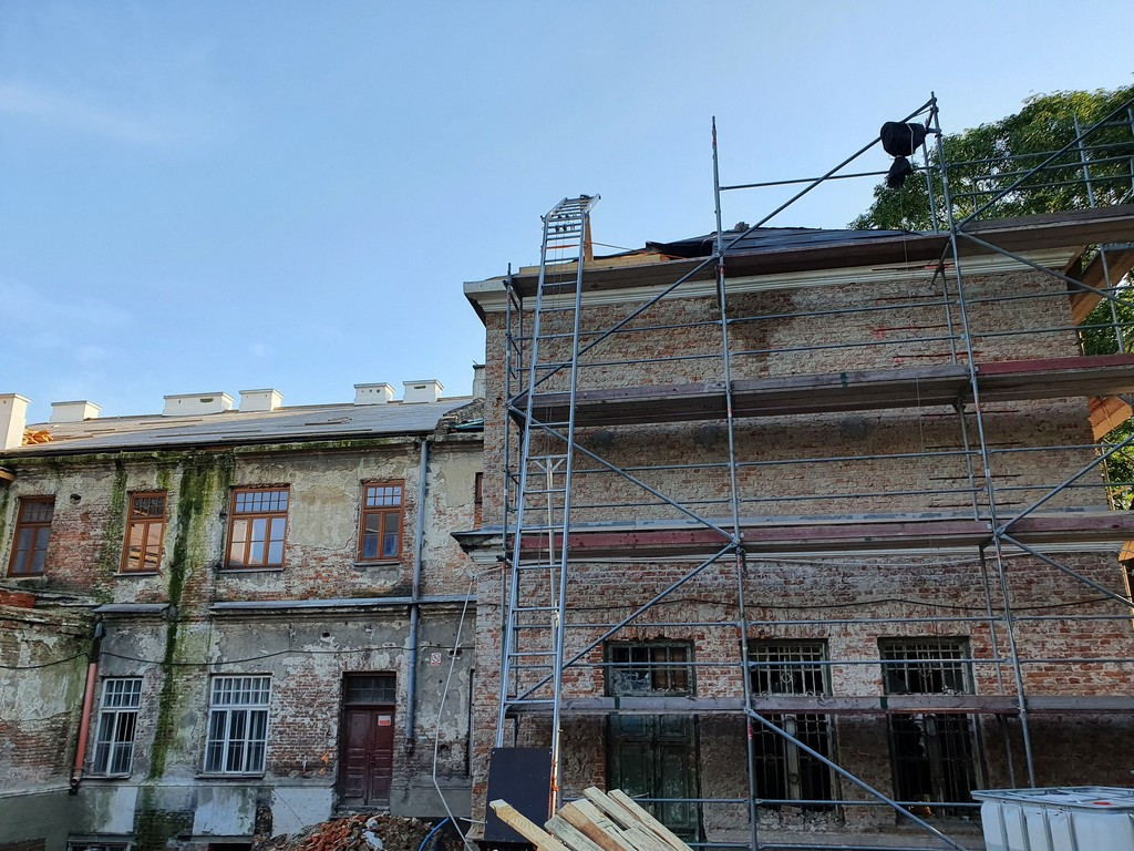 Hrubieszów: Remont budynku Syndykatu Rolniczego
