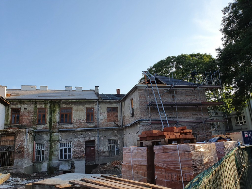 Hrubieszów: Remont budynku Syndykatu Rolniczego
