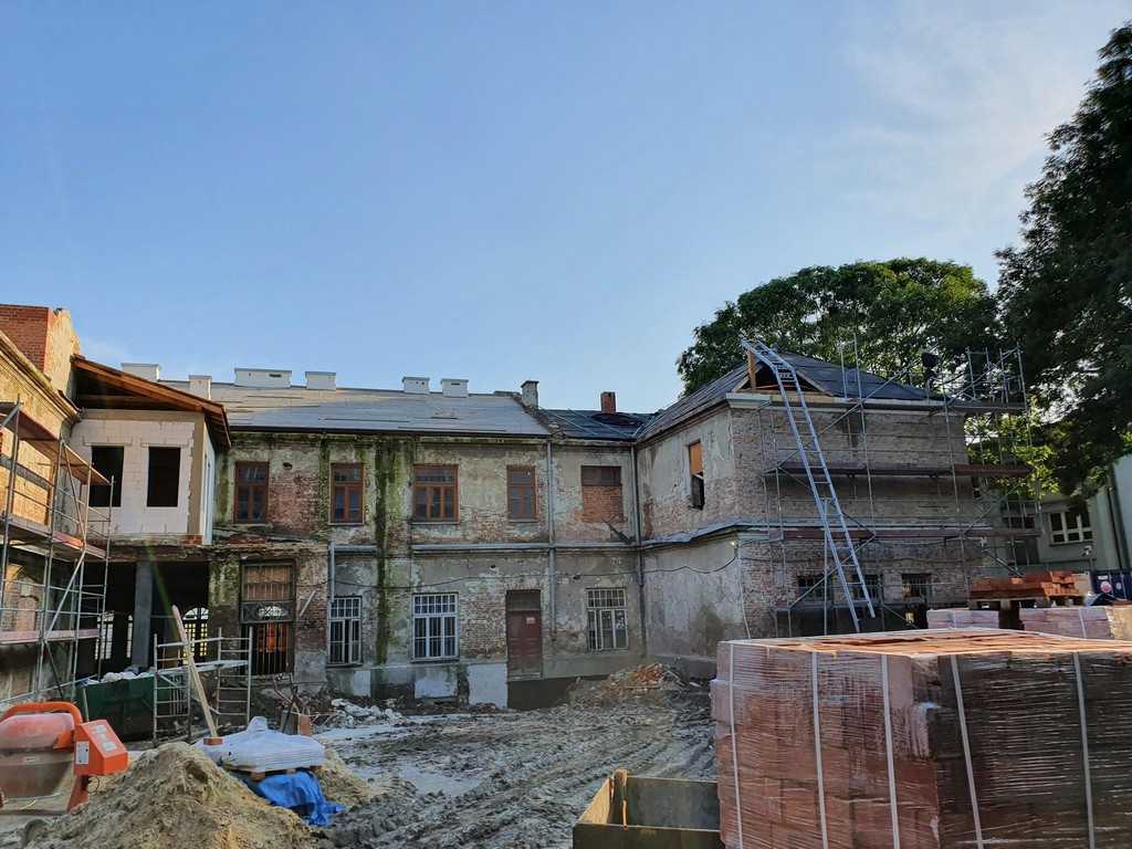 Hrubieszów: Remont budynku Syndykatu Rolniczego