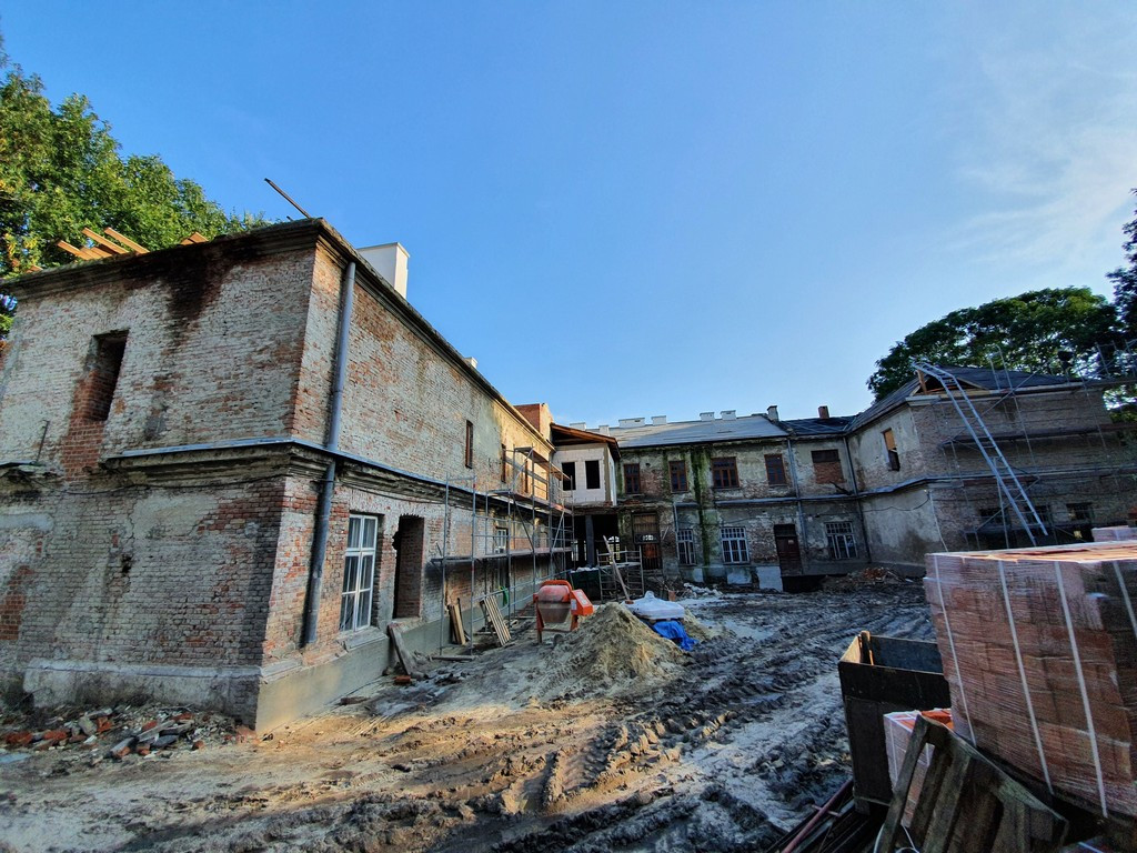 Hrubieszów: Remont budynku Syndykatu Rolniczego