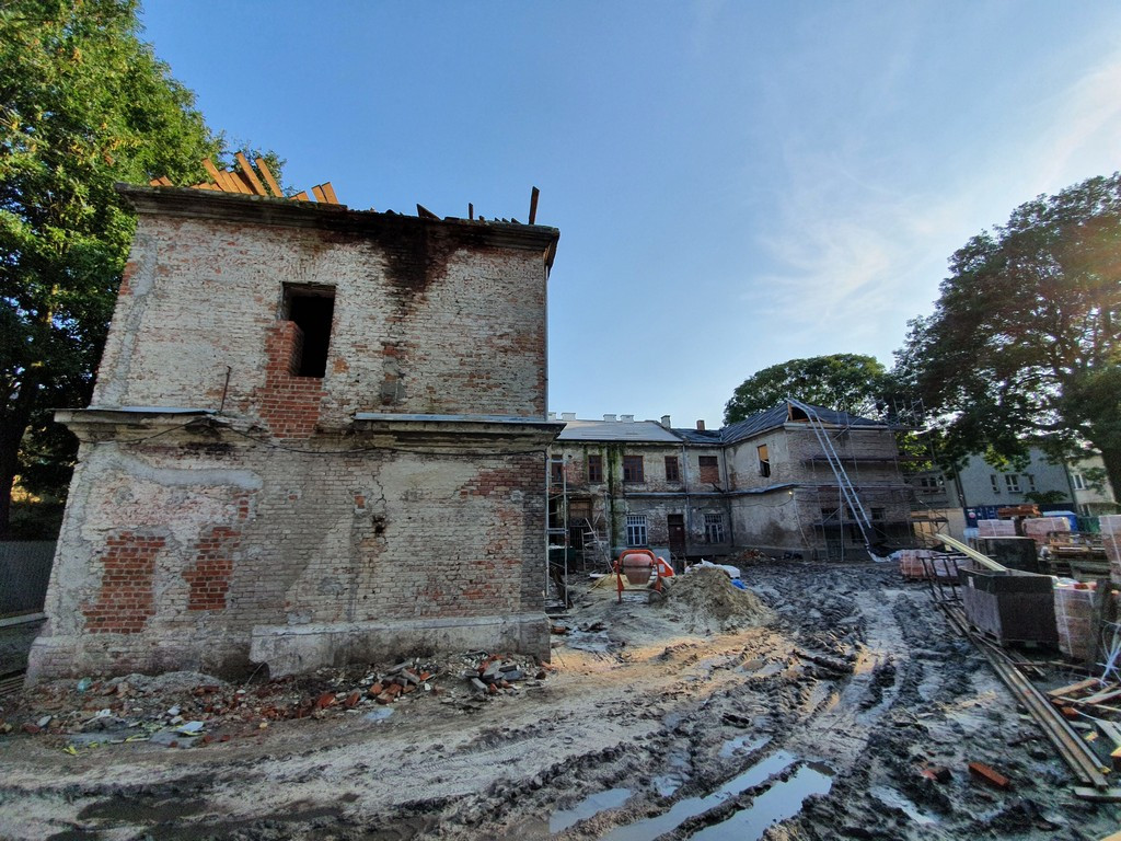 Hrubieszów: Remont budynku Syndykatu Rolniczego