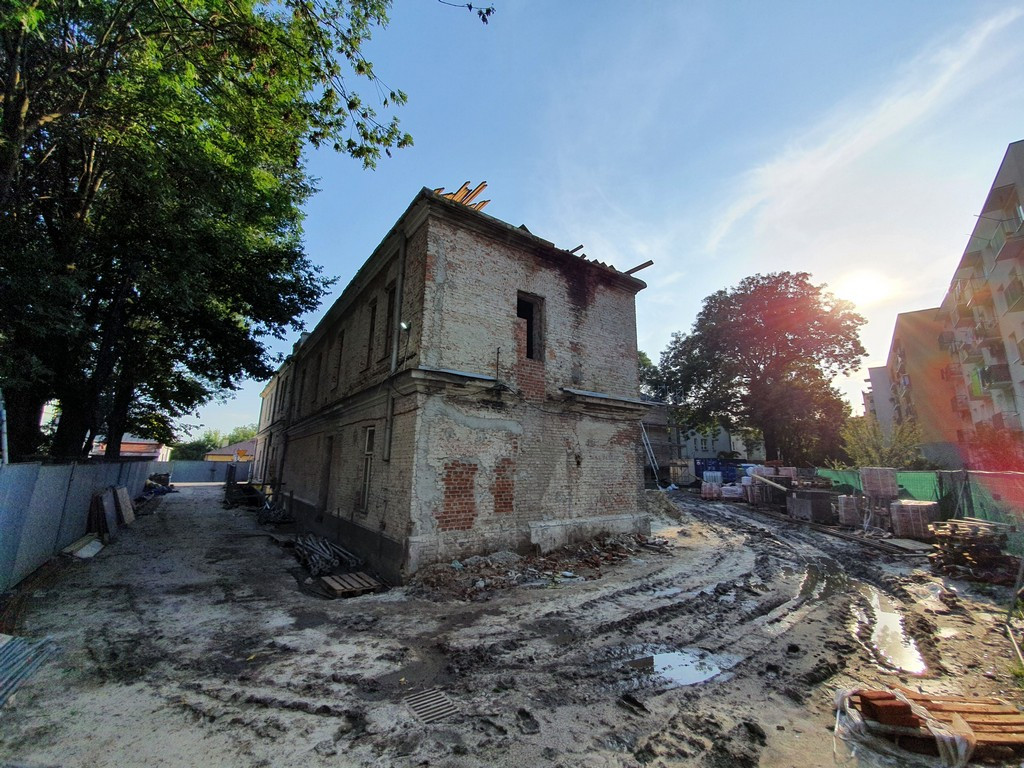 Hrubieszów: Remont budynku Syndykatu Rolniczego