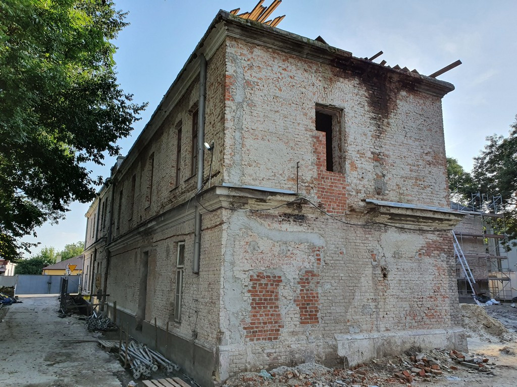Hrubieszów: Remont budynku Syndykatu Rolniczego