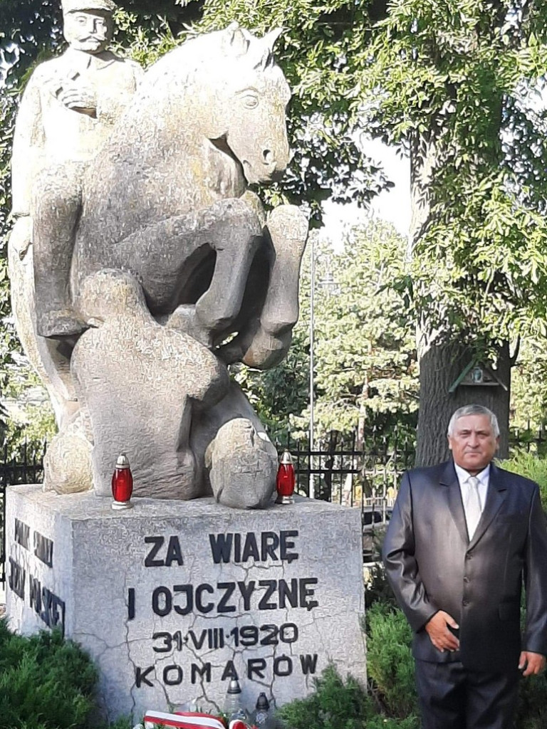 Hrubieszowska delegacja ŚZŻAK uczestniczyła w uroczystościach 100-lecia bitwy pod Komarowem