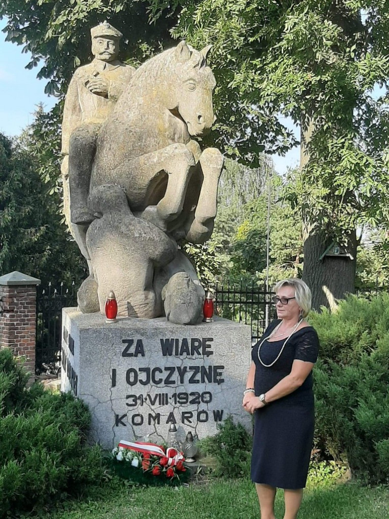 Hrubieszowska delegacja ŚZŻAK uczestniczyła w uroczystościach 100-lecia bitwy pod Komarowem