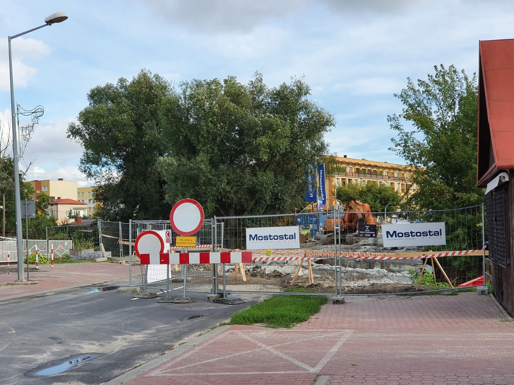 Hrubieszów: Trwa remont mostu na Ludnej