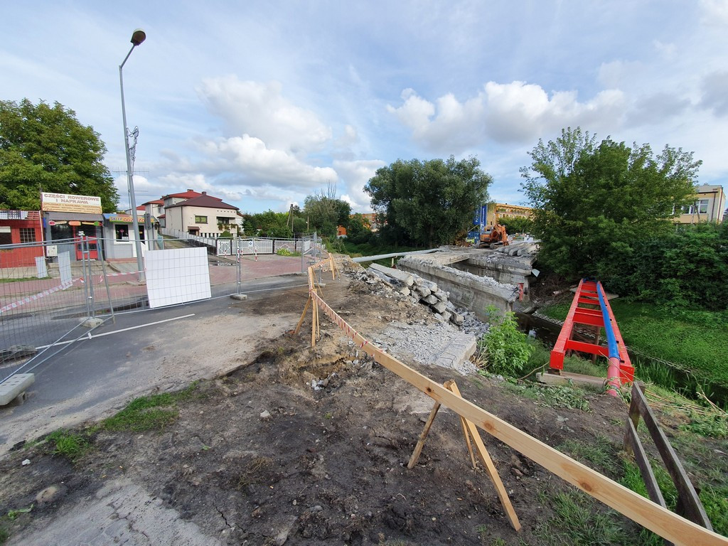 Hrubieszów: Trwa remont mostu na Ludnej
