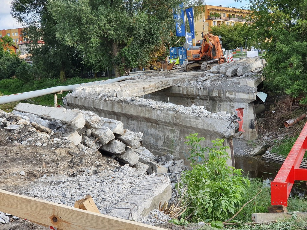 Hrubieszów: Trwa remont mostu na Ludnej