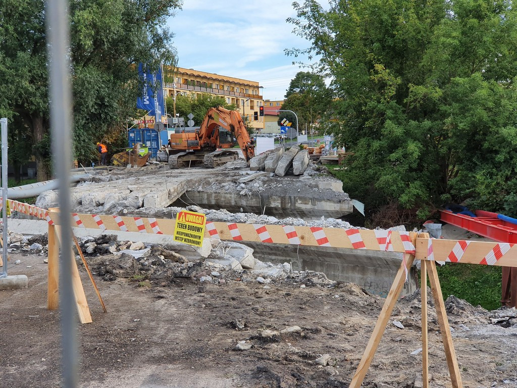Hrubieszów: Trwa remont mostu na Ludnej
