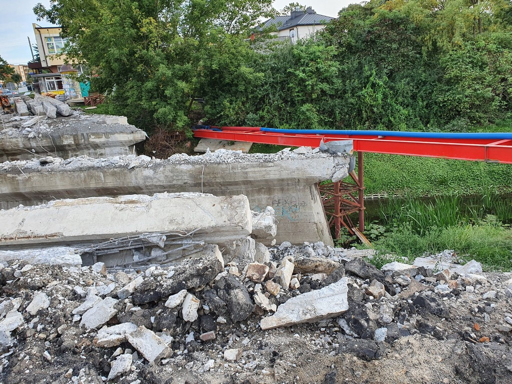 Hrubieszów: Trwa remont mostu na Ludnej
