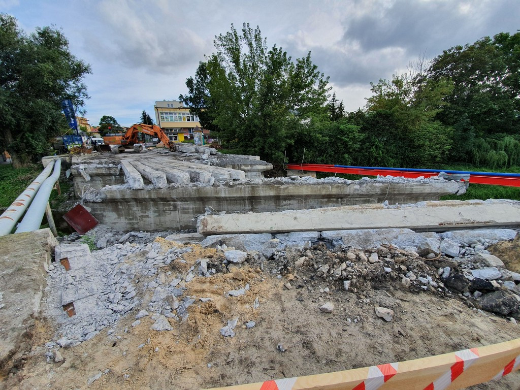 Hrubieszów: Trwa remont mostu na Ludnej