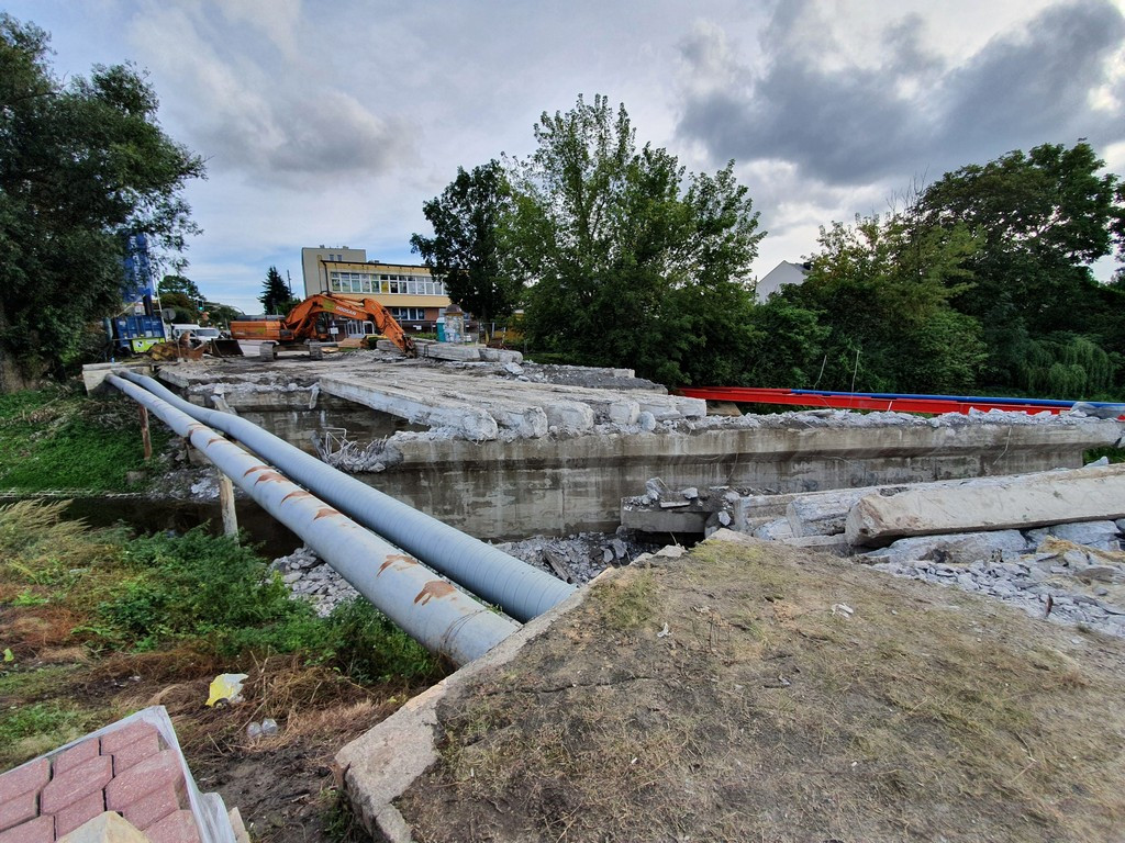 Hrubieszów: Trwa remont mostu na Ludnej