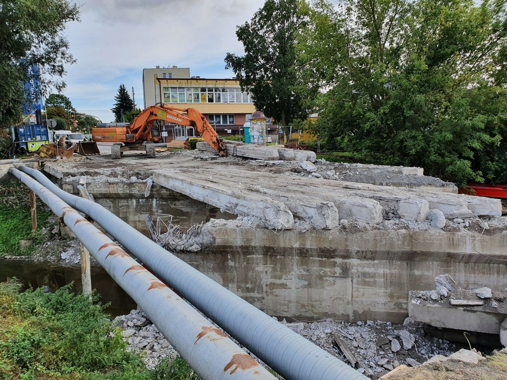 Hrubieszów: Trwa remont mostu na Ludnej