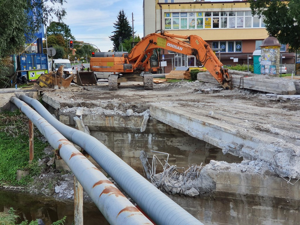 Hrubieszów: Trwa remont mostu na Ludnej