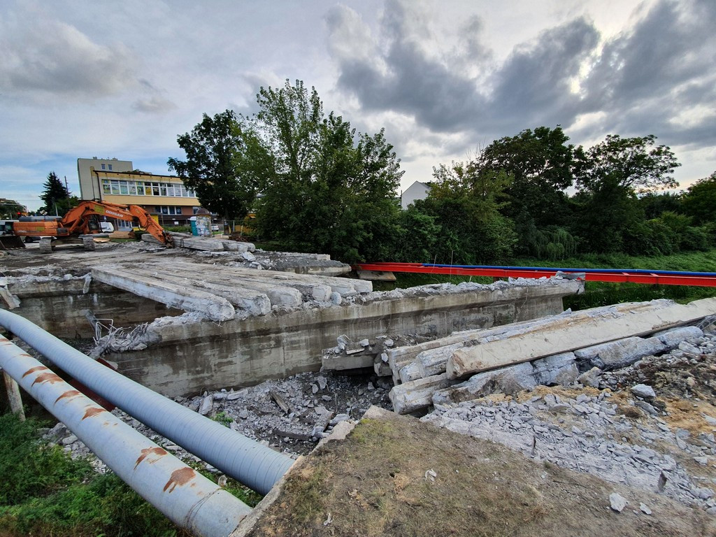 Hrubieszów: Trwa remont mostu na Ludnej