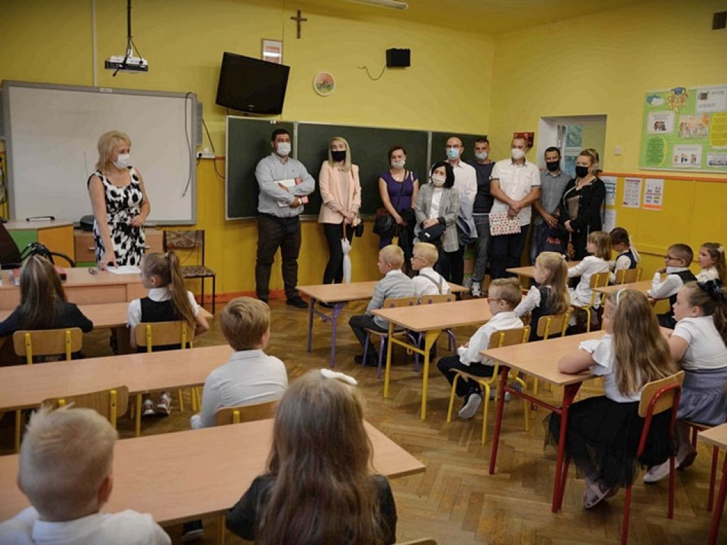 Rozpoczęcie roku szkolnego w hrubieszowskiej Jedynce