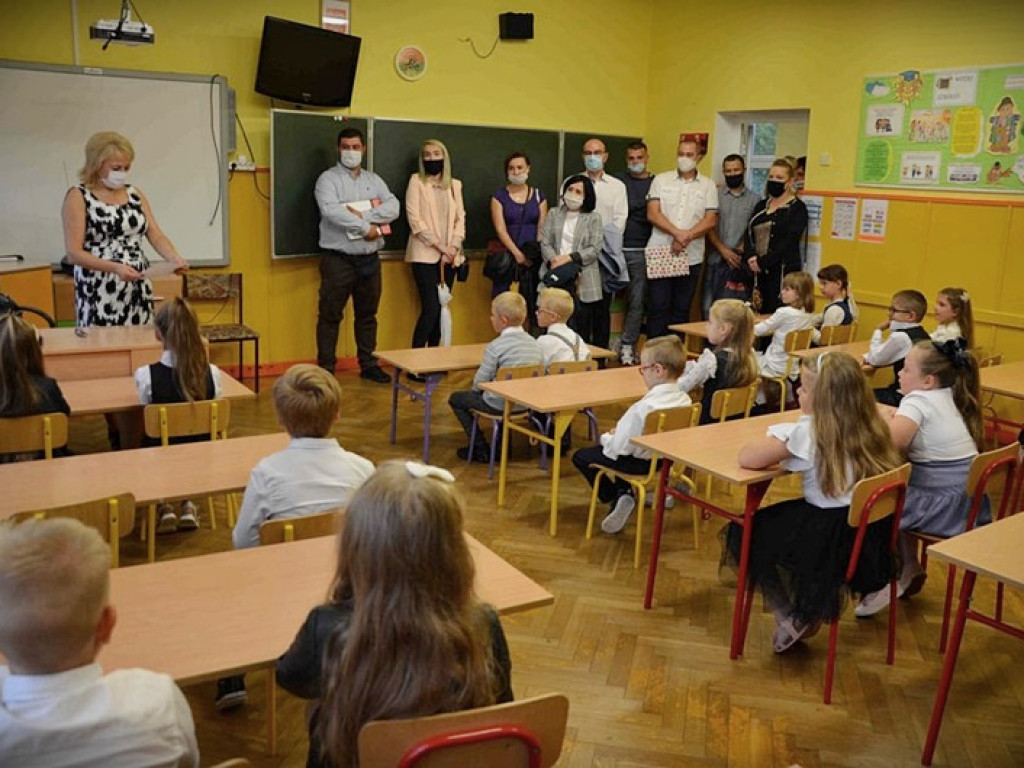 Rozpoczęcie roku szkolnego w hrubieszowskiej Jedynce