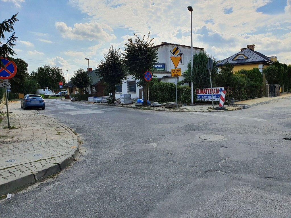 Hrubieszów: Przebudowa ulicy Podzamcze - ZDJĘCIA