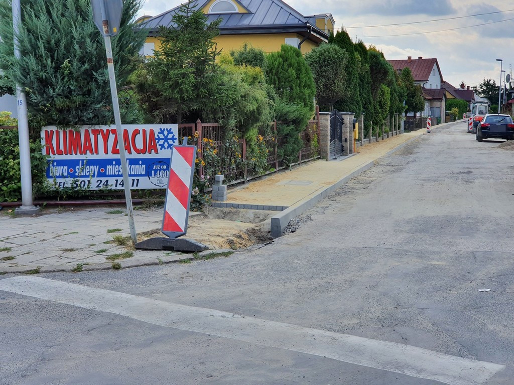 Hrubieszów: Przebudowa ulicy Podzamcze - ZDJĘCIA
