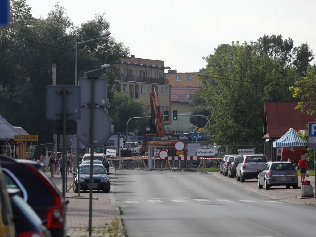 Hrubieszów: Remont mostu na Ludnej