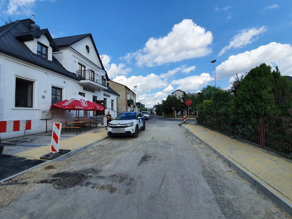 Hrubieszów: Przebudowa ulicy Podzamcze - ZDJĘCIA