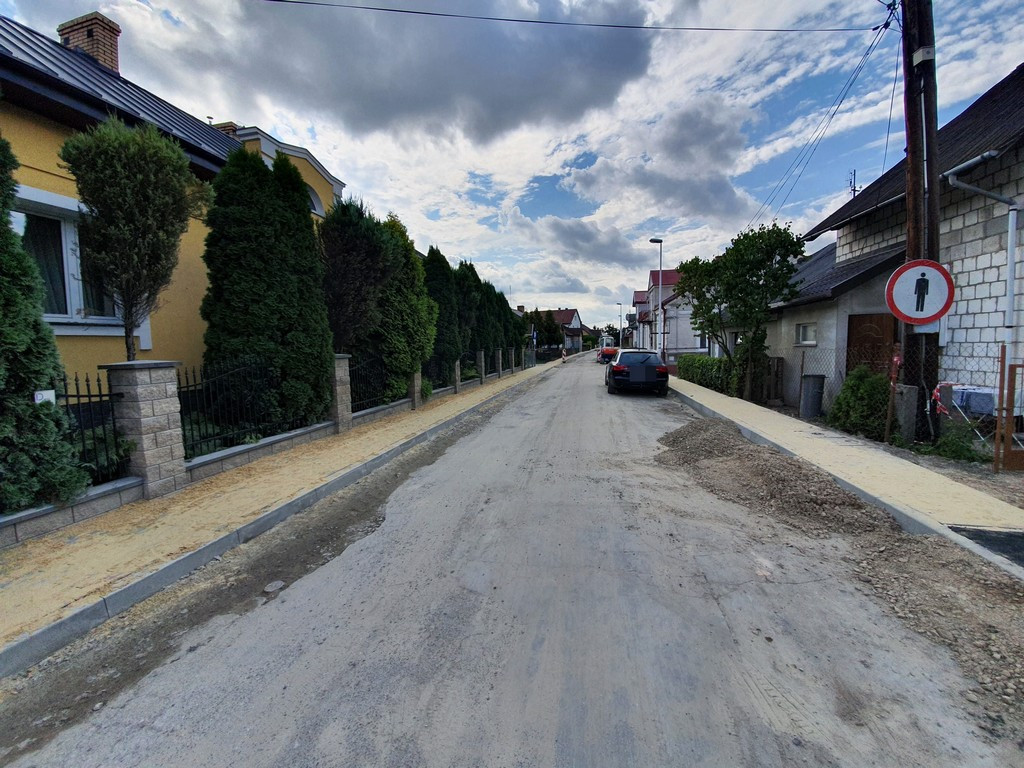 Hrubieszów: Przebudowa ulicy Podzamcze - ZDJĘCIA