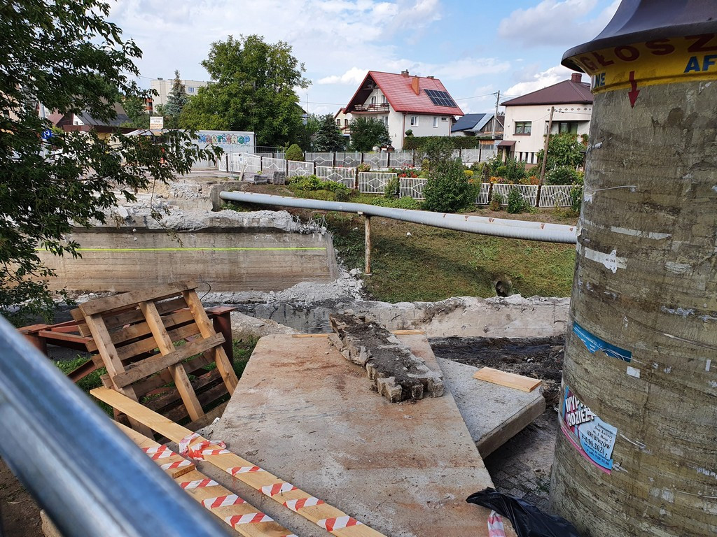 Hrubieszów: Remont mostu na Ludnej