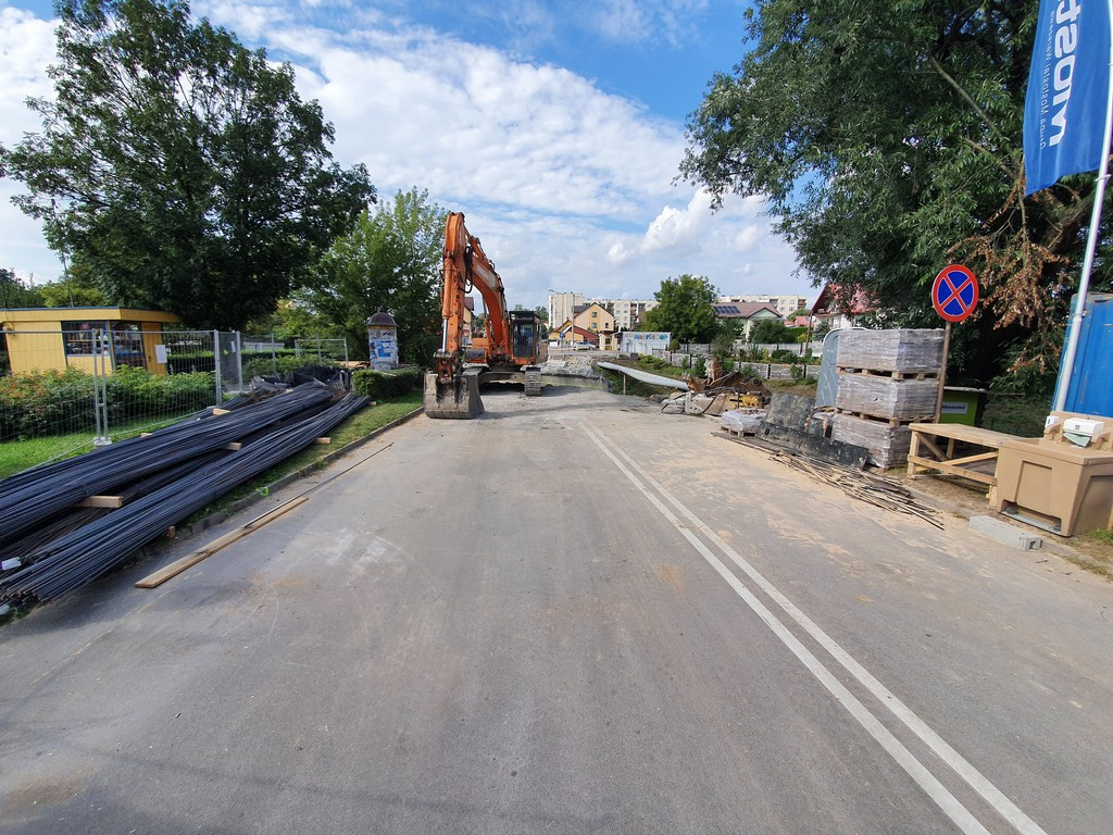 Hrubieszów: Remont mostu na Ludnej