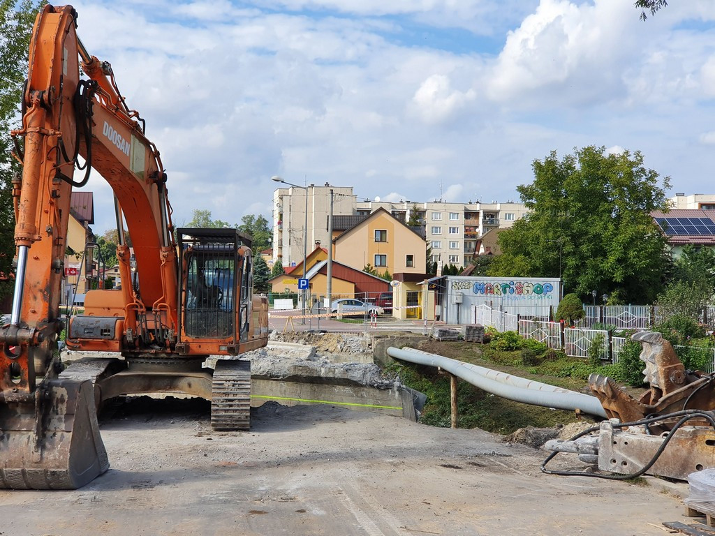 Hrubieszów: Remont mostu na Ludnej