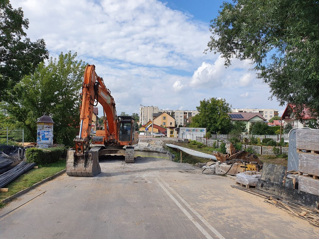 Hrubieszów: Remont mostu na Ludnej