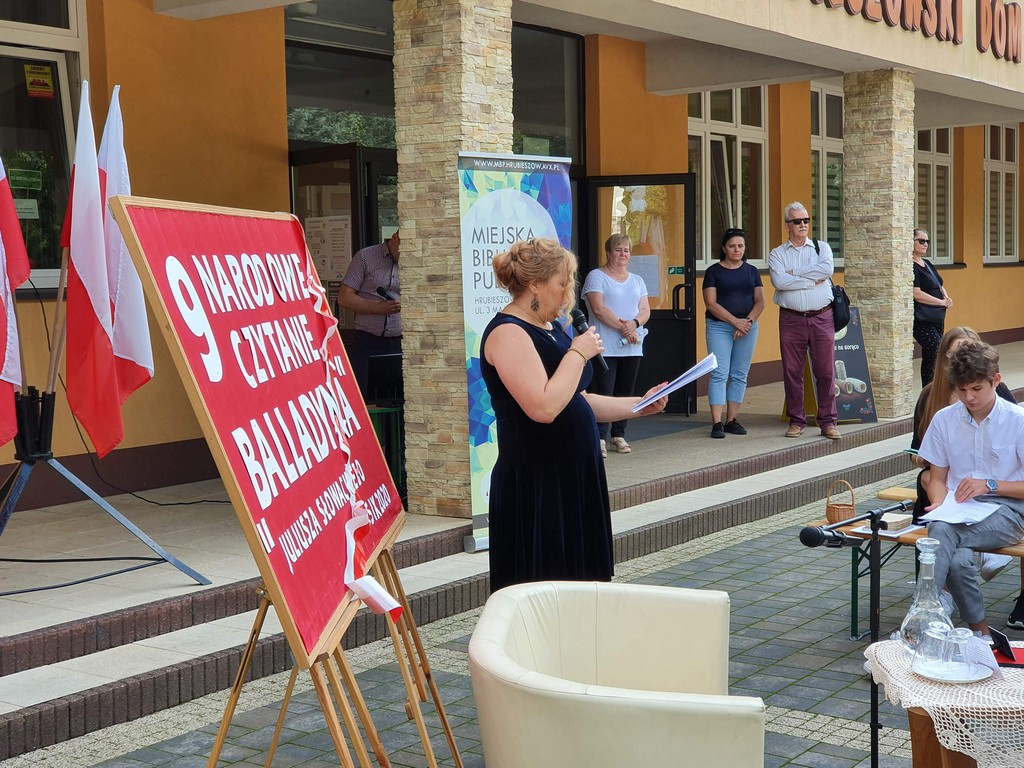 Hrubieszów: Narodowe Czytanie w Miejskiej Bibliotece Publicznej
