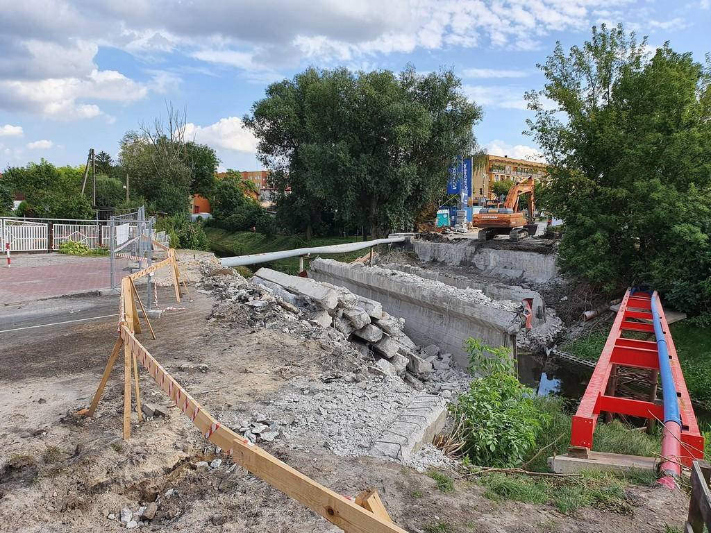 Hrubieszów: Remont mostu na Ludnej