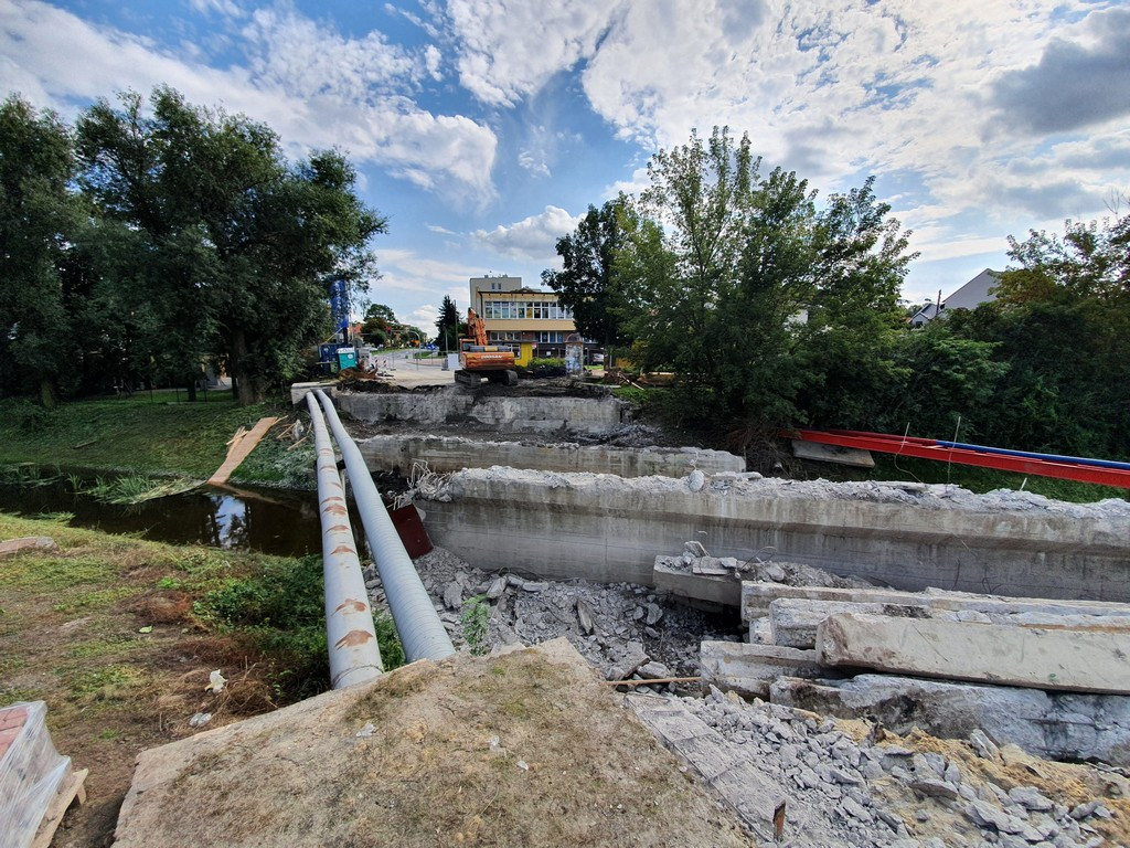 Hrubieszów: Remont mostu na Ludnej
