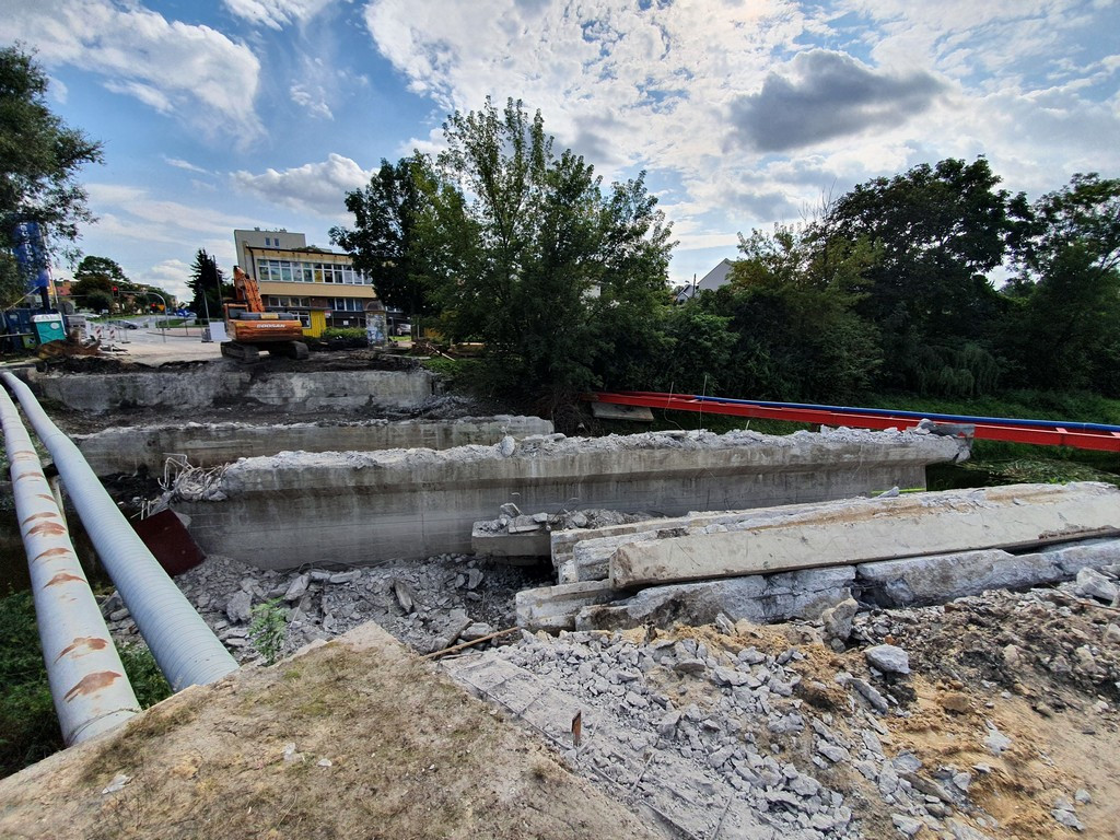 Hrubieszów: Remont mostu na Ludnej