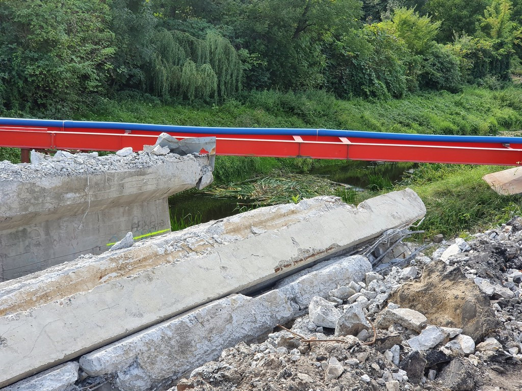 Hrubieszów: Remont mostu na Ludnej