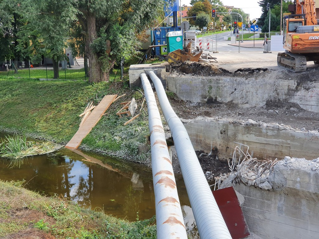 Hrubieszów: Remont mostu na Ludnej