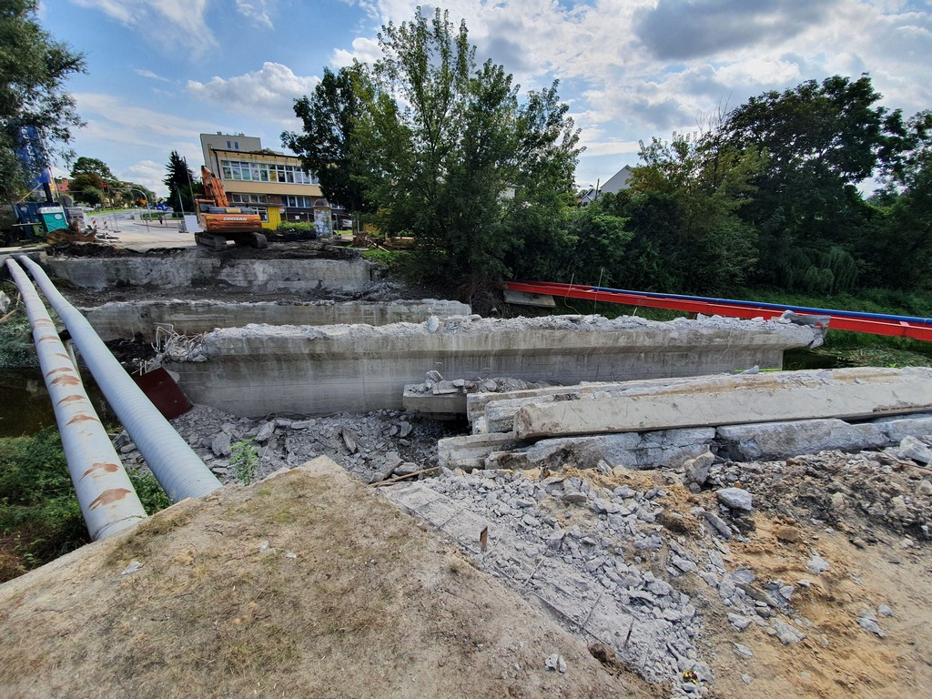 Hrubieszów: Remont mostu na Ludnej