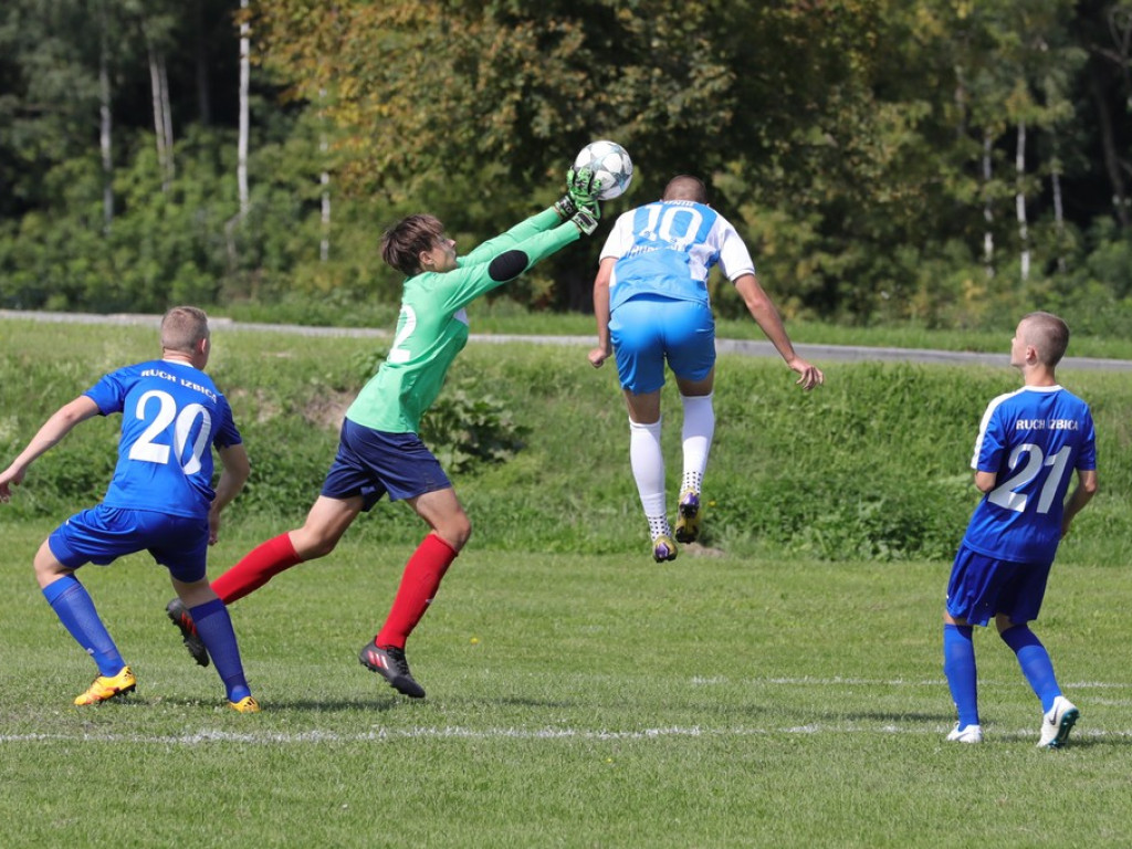 Mecz juniorów Unia Hrubieszów - Ruch Izbica - ZDJĘCIA