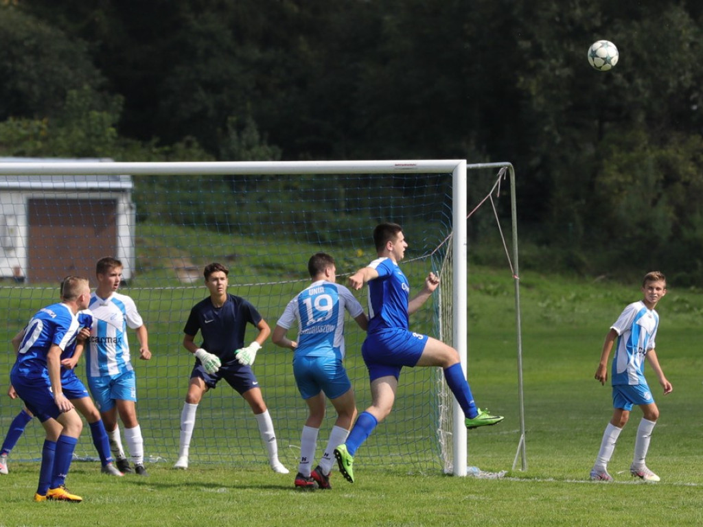 Mecz juniorów Unia Hrubieszów - Ruch Izbica - ZDJĘCIA