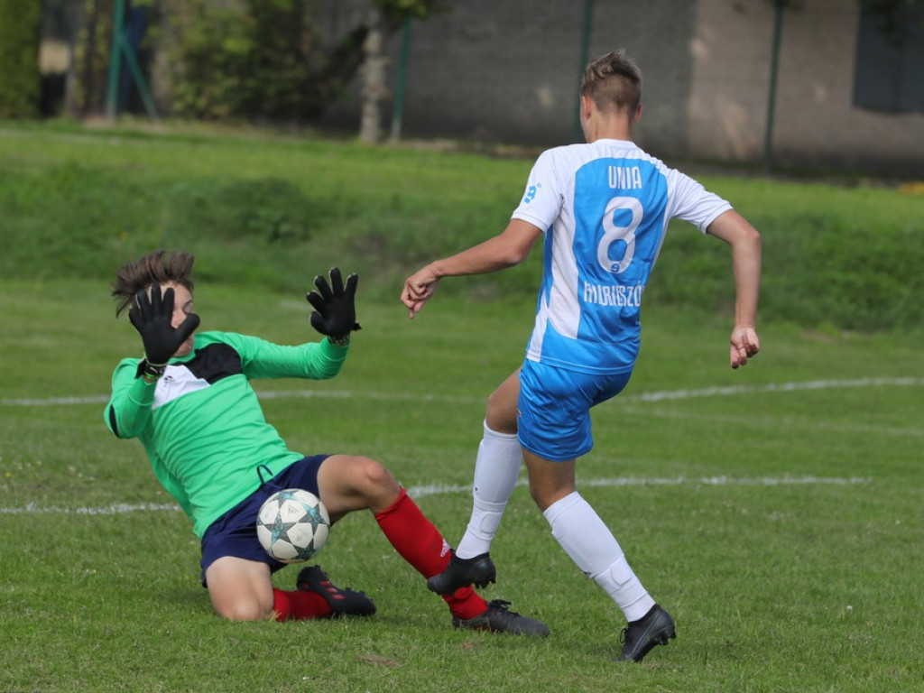 Mecz juniorów Unia Hrubieszów - Ruch Izbica - ZDJĘCIA