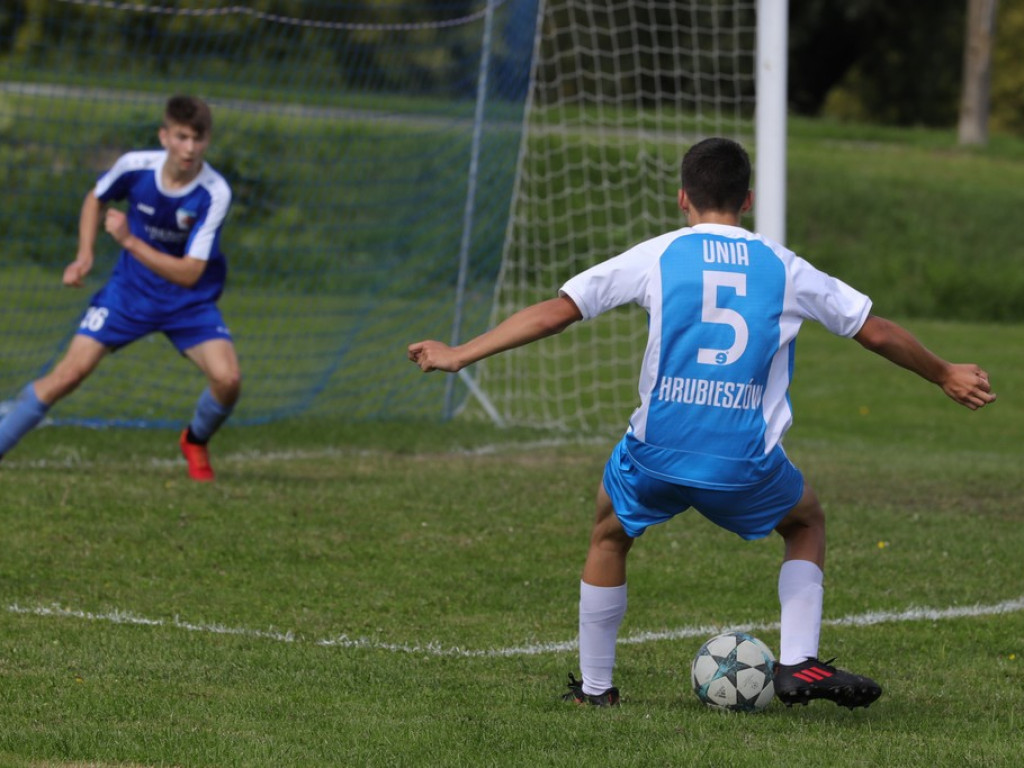 Mecz juniorów Unia Hrubieszów - Ruch Izbica - ZDJĘCIA