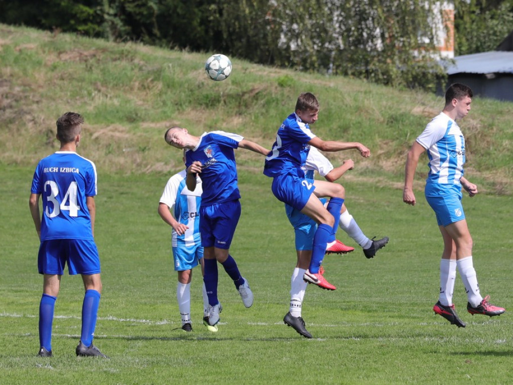 Mecz juniorów Unia Hrubieszów - Ruch Izbica - ZDJĘCIA