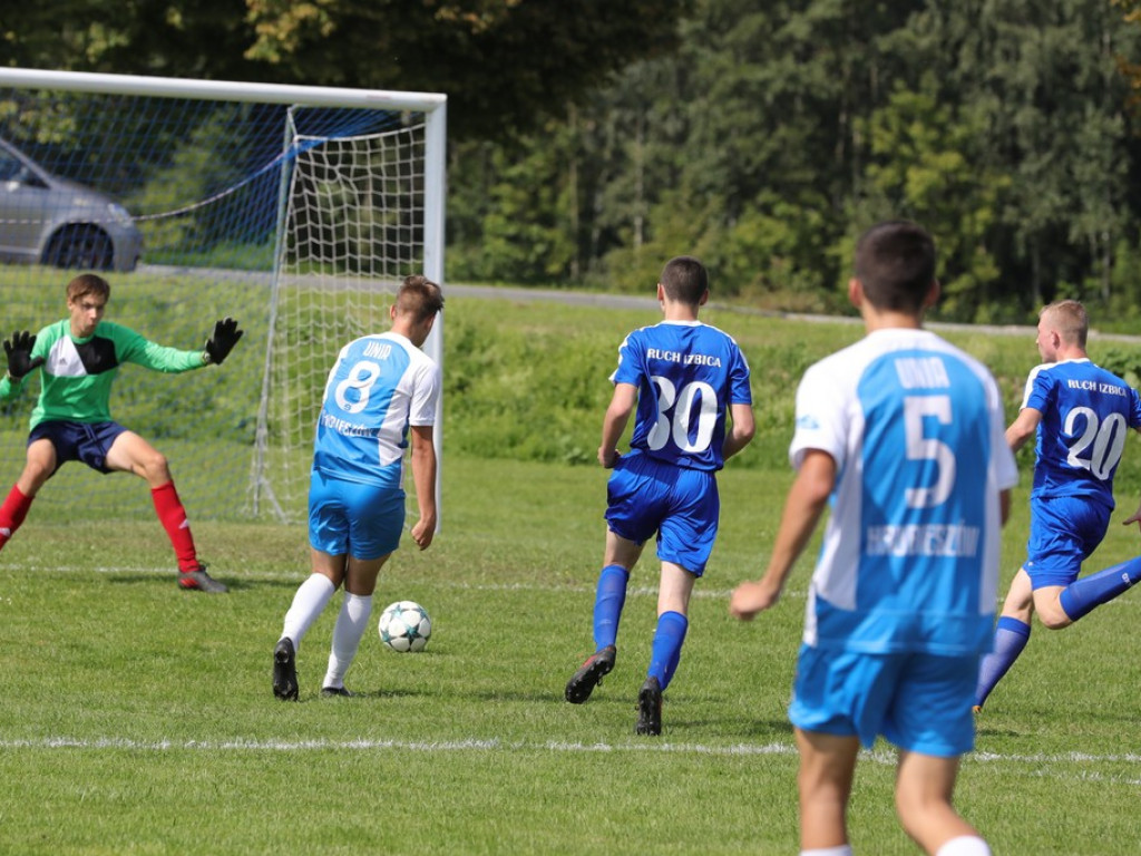 Mecz juniorów Unia Hrubieszów - Ruch Izbica - ZDJĘCIA