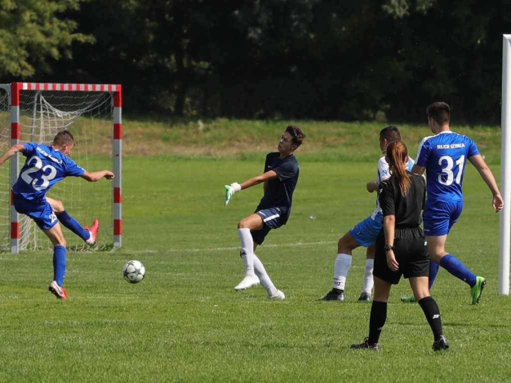 Mecz juniorów Unia Hrubieszów - Ruch Izbica - ZDJĘCIA