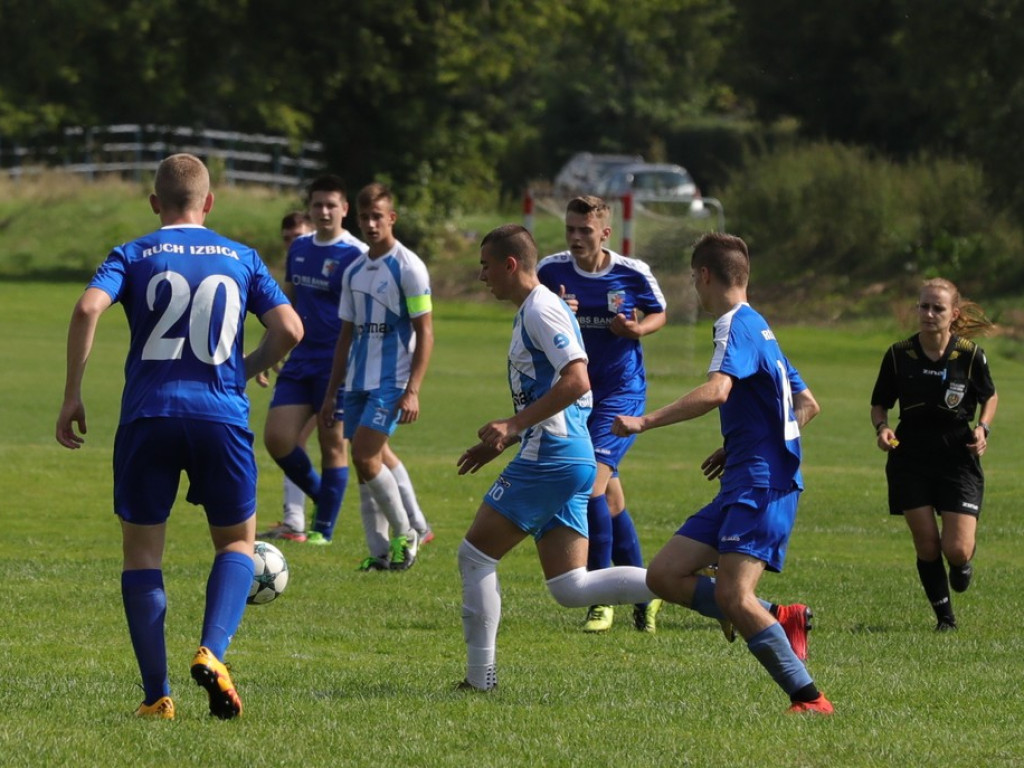 Mecz juniorów Unia Hrubieszów - Ruch Izbica - ZDJĘCIA