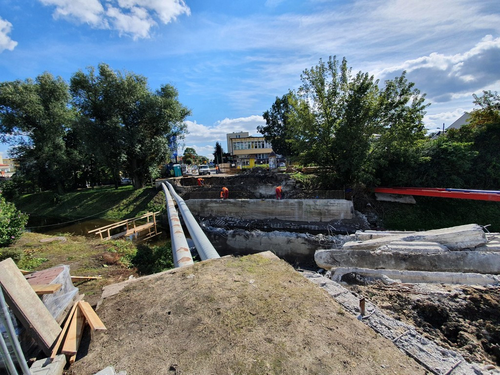 Hrubieszów: Most na Ludnej rozebrany - ZDJĘCIA